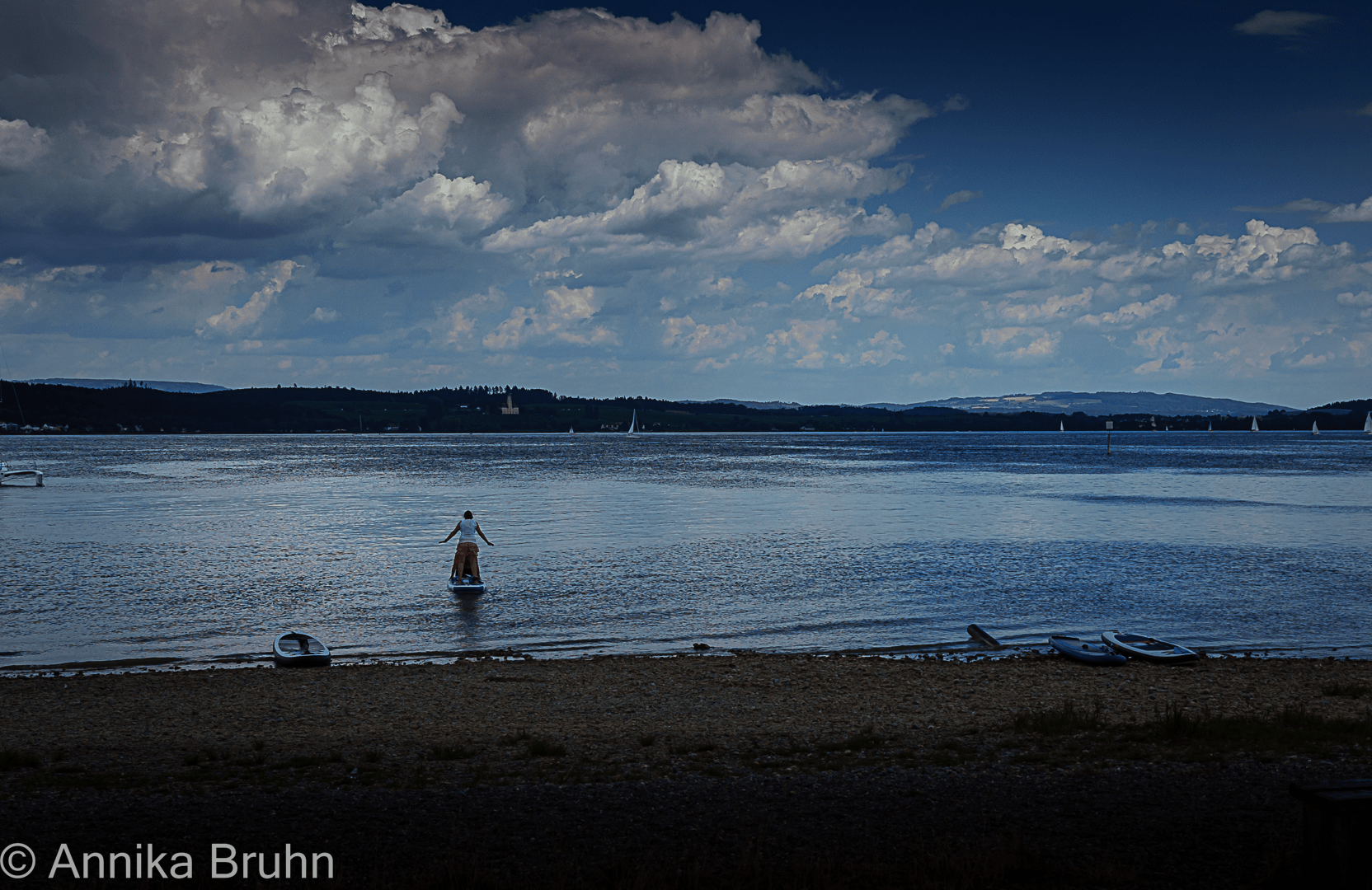 Annika auf dem Bodensee!